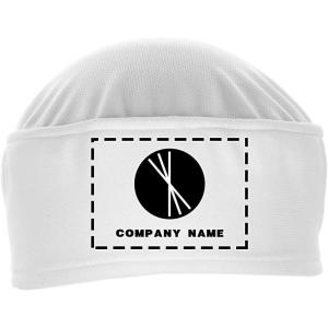 imageChef Works Custom Embroidered Total Vent White Beanie  LXL