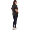 imageChef Works Custom Embroidered Womens Roxby Chef CoatBlack
