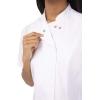 imageChef Works Custom Embroidered Womens Roxby Chef CoatWhite