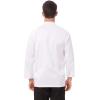 imageChef Works Custom Mens Trieste Premium Cotton Chef CoatWhite