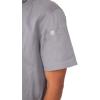 imageChef Works Custom Springfield Chef Coat for Men  Personalized Text EmbroideryGrey