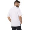 imageChef Works Custom Springfield Chef Coat for Men  Personalized Text EmbroideryWhite