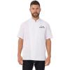 imageChef Works Custom Springfield Chef Coat for Men  Personalized Text EmbroideryWhite