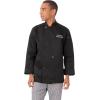 imageChef Works Custom Unisex Bastille Chef CoatBlack