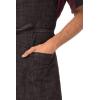 imageChef Works Custom Unisex Corvallis Bib ApronBlack Burgundy
