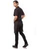 imageChef Works Custom Unisex Corvallis Bib ApronBlack Burgundy
