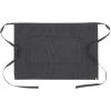 imageChef Works Custom Unisex Half Bistro ApronDark Grey