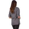imageChef Works Custom Womens Lansing Chef CoatGrey