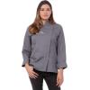 imageChef Works Custom Womens Lansing Chef CoatGrey