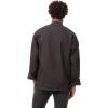 imageChef Works Customized Mens Gramercy Denim Chef CoatBlack