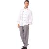 imageChef Works Customized Mens Newport Executive Chef CoatWhite