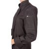 imageChef Works Customized Womens Gramercy Denim Chef CoatBlack