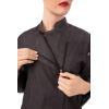 imageChef Works Customized Womens Gramercy Denim Chef CoatBlack