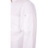 imageChef Works Mens Le Mans Chef Coat with Custom EmbroideryWhite