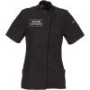 imageChef Works Custom Embroidered Womens Roxby Chef CoatBlack
