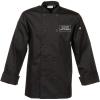 imageChef Works Custom Unisex Bastille Chef CoatBlack