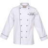 imageChef Works Customized Mens Newport Executive Chef CoatWhite