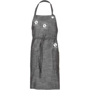 imageChef Works Custom Unisex Corvallis Bib ApronBlack Steel Grey