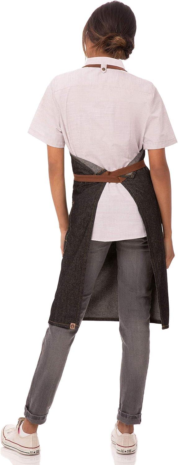imageChef Works Custom Memphis Bib ApronBlack