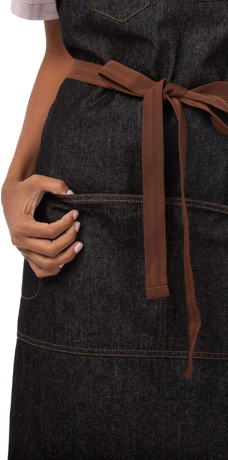 imageChef Works Custom Memphis Bib ApronBlack