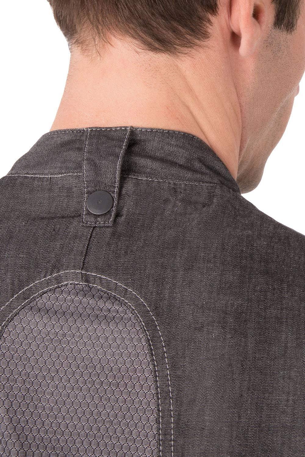imageChef Works Custom Mens Tribeca Executive Chef CoatBlack