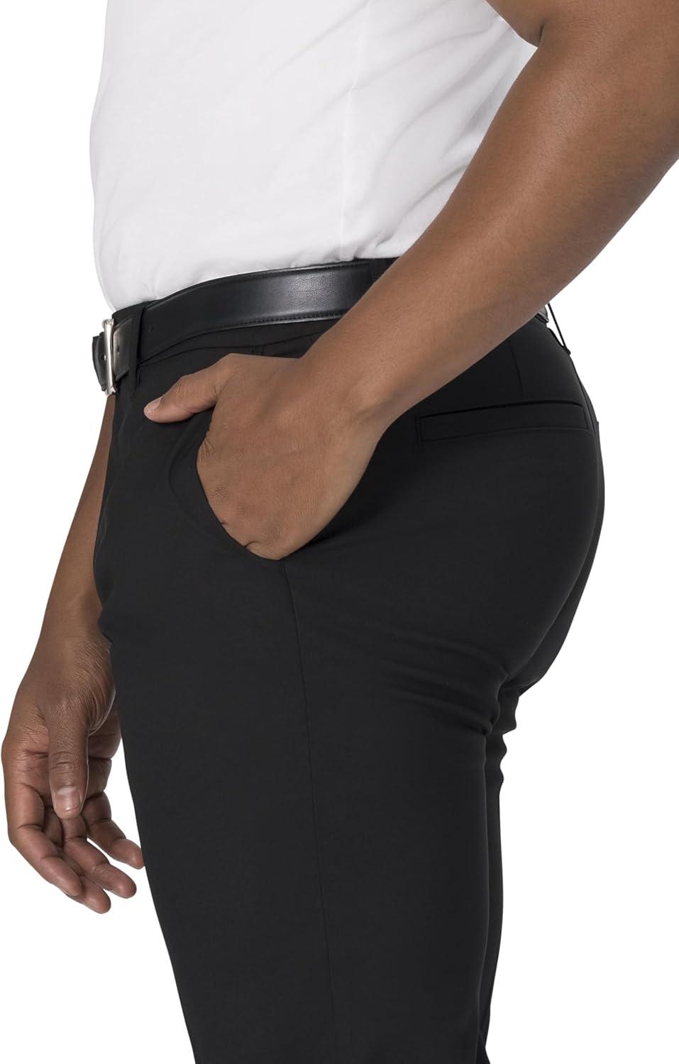 imageChef Works Mens Chino Poly Stretch PantBlack