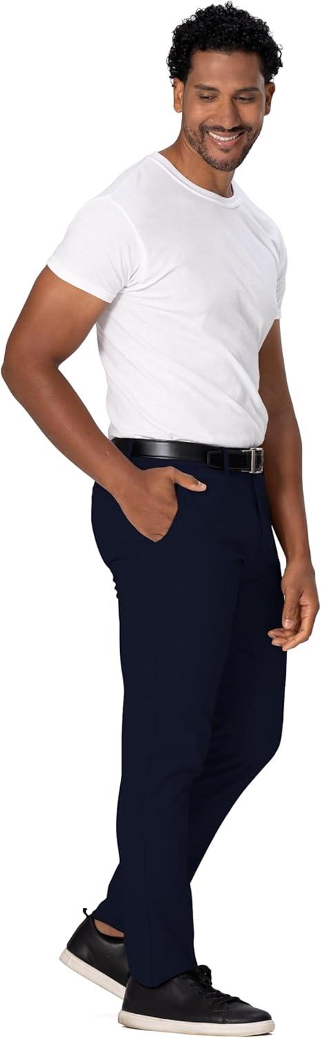imageChef Works Mens Chino Poly Stretch PantNavy
