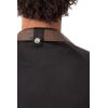 imageChef Works Custom Embroidered Mens Valencia Chef CoatBlack