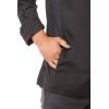 imageChef Works Custom Embroidered Mens Valencia Chef CoatBlack
