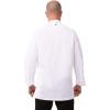 imageChef Works Custom Embroidered Mens Valencia Chef CoatWhite