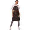 imageChef Works Custom Memphis Bib ApronBlack