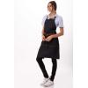 imageChef Works Custom Memphis Bib ApronIndigo Blue