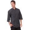 imageChef Works Personalized Mens Brighton Chef CoatDark Grey