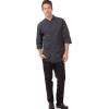 imageChef Works Personalized Mens Brighton Chef CoatDark Grey
