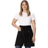 imageChef Works Unisex Brio Half Bistro ApronBlack