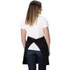 imageChef Works Unisex Brio Half Bistro ApronBlack