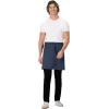 imageChef Works Unisex Brio Half Bistro ApronBlue