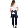 imageChef Works Unisex Brio Half Bistro ApronBlue