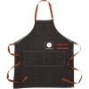 imageChef Works Custom Memphis Bib ApronBlack