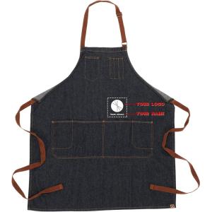 imageChef Works Custom Memphis Bib ApronIndigo Blue