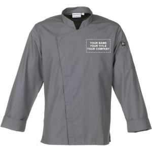 imageChef Works Custom Mens Lansing Chef CoatGrey