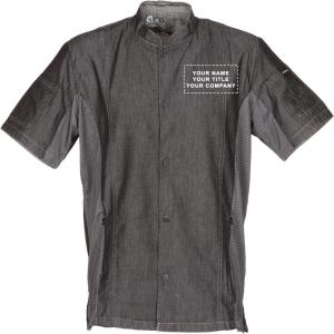 imageChef Works Custom Mens Tribeca Executive Chef CoatBlack