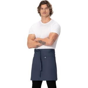 imageChef Works Unisex Brio Half Bistro ApronBlue