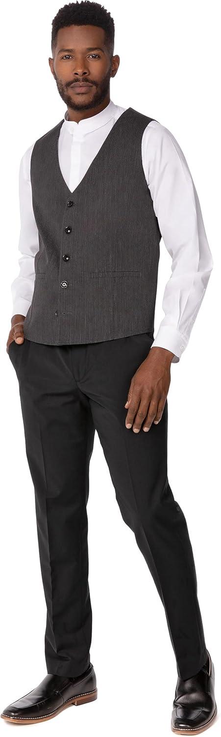 imageChef Works mens Bridge VestPinstripe