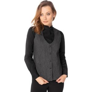 imageChef Works womens Bridge VestPinstripe