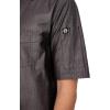 imageChef Works Mens Detroit Short Sleeve Denim ShirtBlack