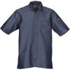 imageChef Works Mens Detroit Short Sleeve Denim ShirtIndigo Blue