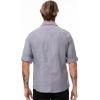 imageChef Works Mens Modern Oxford Classic ShirtCharcoal