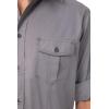 imageChef Works Mens Pilot ShirtGrey