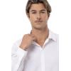 imageChef Works Mens Premium Formal Dress ShirtWhite